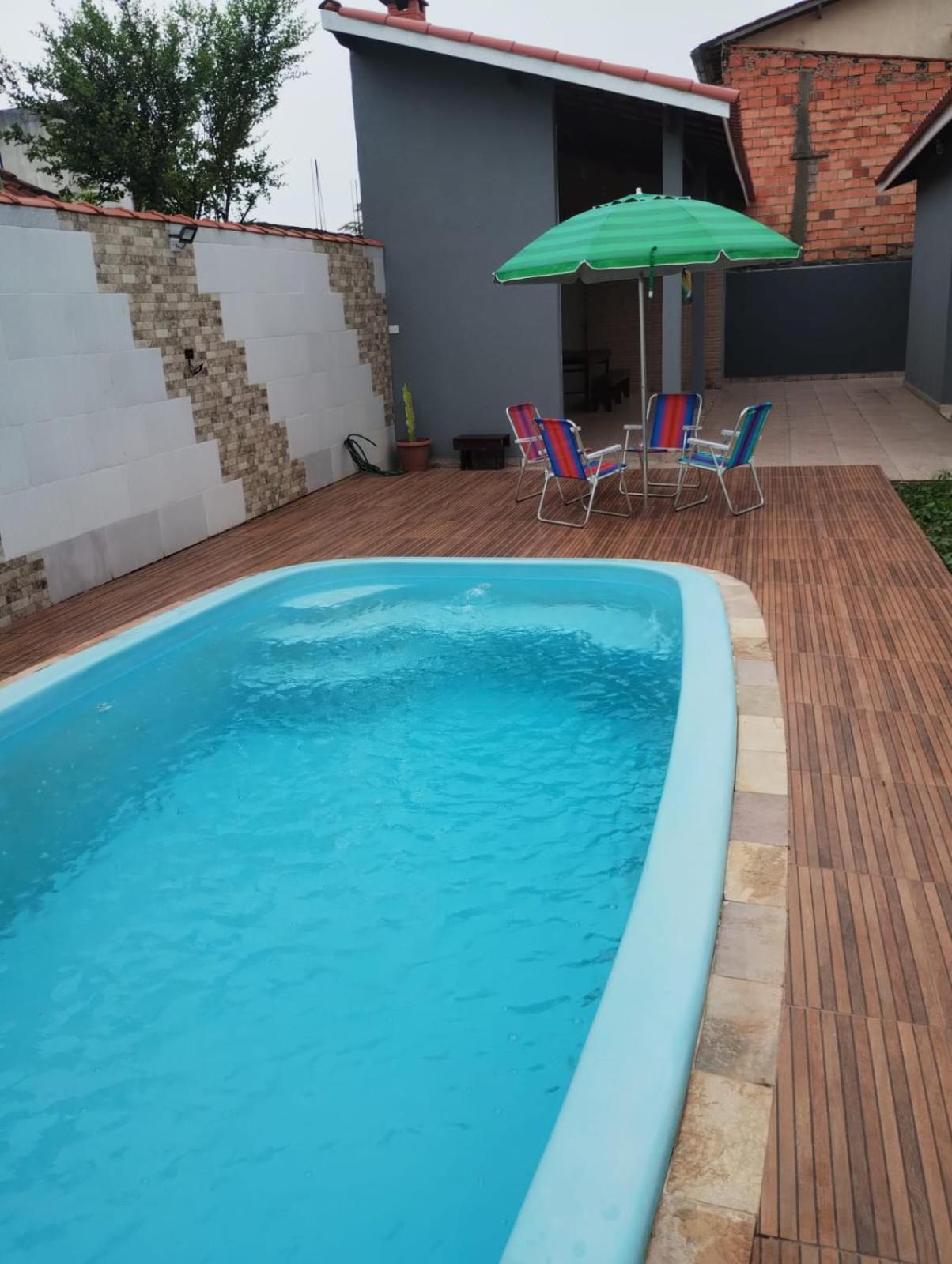 Casa Na Praia Com Piscina E Churrasqueira Itanhaem Luaran gambar