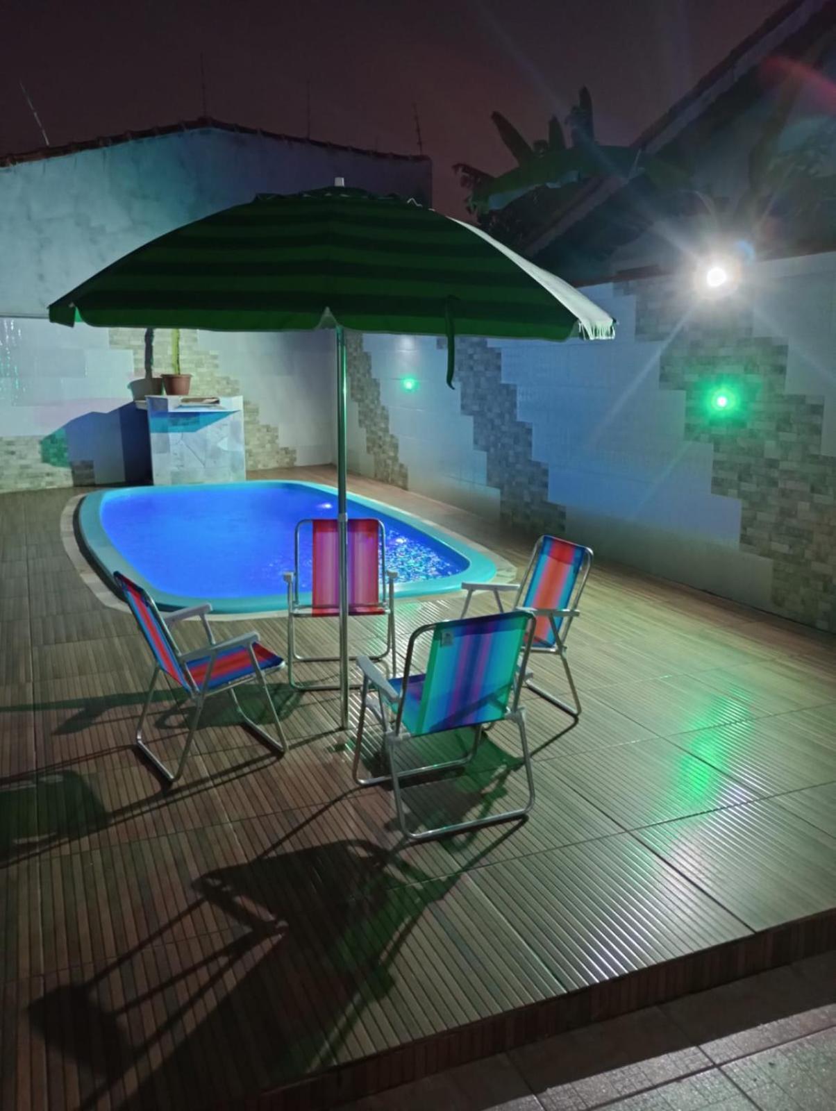 Casa Na Praia Com Piscina E Churrasqueira Itanhaem Luaran gambar